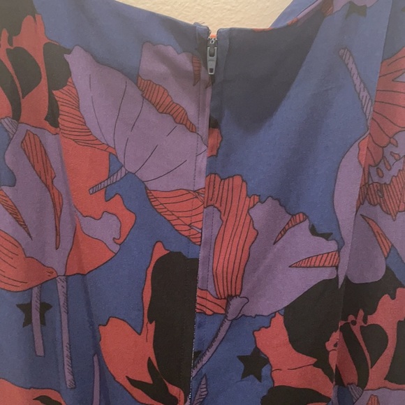 PLUS SIZE 4 X MODCLOTH JUMPSUIT ELASTIC WAIST TIE CAN TIE FRONT OR BACK … - Picture 5 of 12